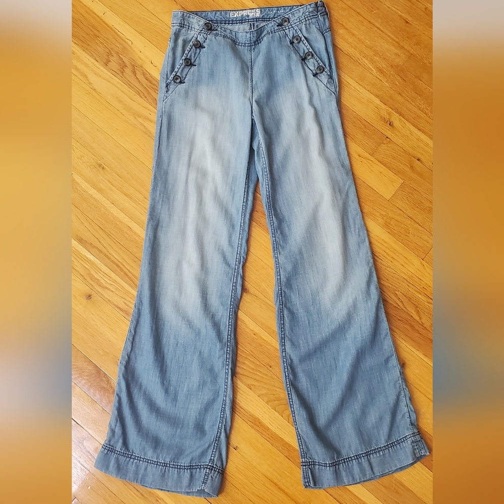 Express Mia Wide Leg Pants